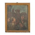 Scuola italiana del XVII secolo, Personaggi in preghiera Scuola italiana del XVII secolo, Personaggi in preghiera