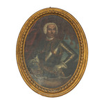 Pittore del XIX secolo, Personaggio in armatura Pittore del XIX secolo, Personaggio in armatura