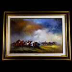 Fausto Venezia (Benevento 1921-),'Cavalli Liberi' Fausto Venezia (Benevento 1921-),'Cavalli Liberi'