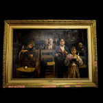 Angelo Batti (1933-)'La Veglia ' Angelo Batti (1933-)'La Veglia '