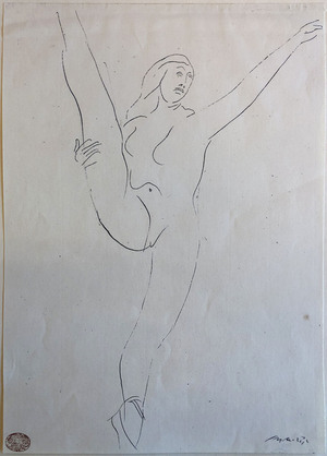 G. Manzù (1908-1991), Ballerina