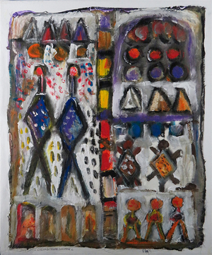 Paolo Lapi (1935-2013) colori di terre lontane