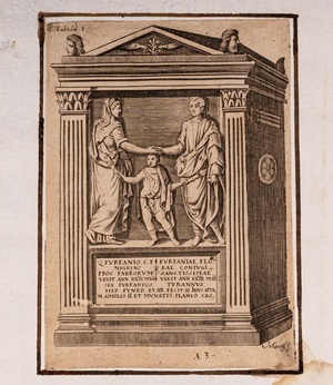 Giovanni Georgi (ca. 1617 - ca. 1656), Monumento funerario romano