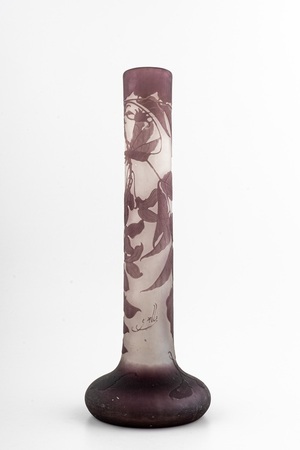 Emile Gallé (1846-1904), Vaso a bulbo