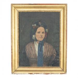 Pittore del XIX secolo, Ritratto femminile