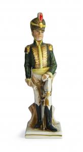 Statuetta raffigurante un generale napoleonico Statuetta raffigurante un generale napoleonico