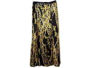 Roberto Cavalli, Lunga gonna in seta nera Roberto Cavalli, Lunga gonna in seta nera