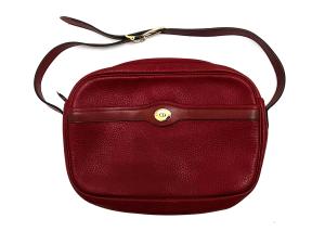 Christian Dior, Borsa a tracolla in pelle rossa