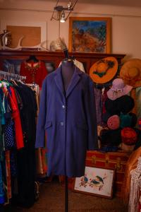 Ursula Onorati, Cappotto in lana blu Ursula Onorati, Cappotto in lana blu