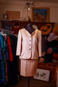 Valentino, Tailleur in viscosa grigio perla Valentino, Tailleur in viscosa grigio perla