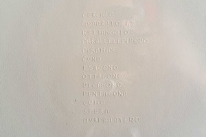 Mario Ceroli, 'Cerchio, quadrato, rettangolo'