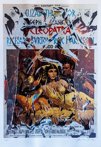 Mimmo Rotella, 'Cleopatra'