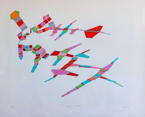 Achille Perilli, 'Il geometrico dissoluto' Achille Perilli, 'Il geometrico dissoluto'