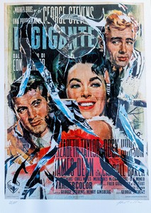 Mimmo Rotella, 'Cinema'