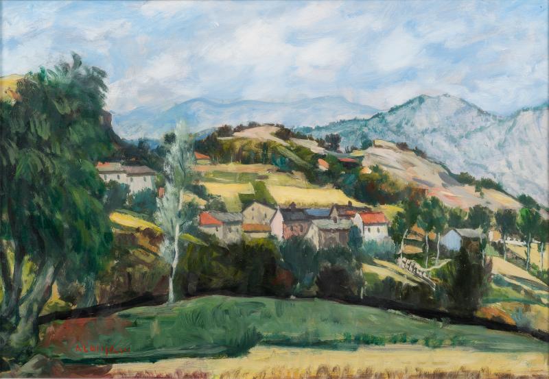 Alberto Caligiani, Campagna pistoiese Alberto Caligiani, Campagna pistoiese