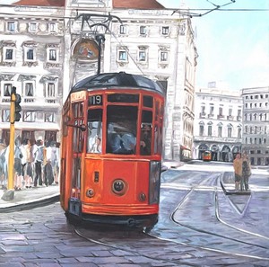 Maura Giussani, Tram in piazza Cordusio