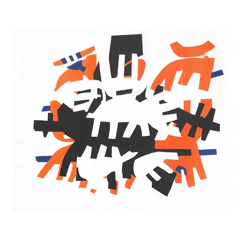 Giuseppe Capogrossi, Opale Nr.1 Giuseppe Capogrossi, Opale Nr.1