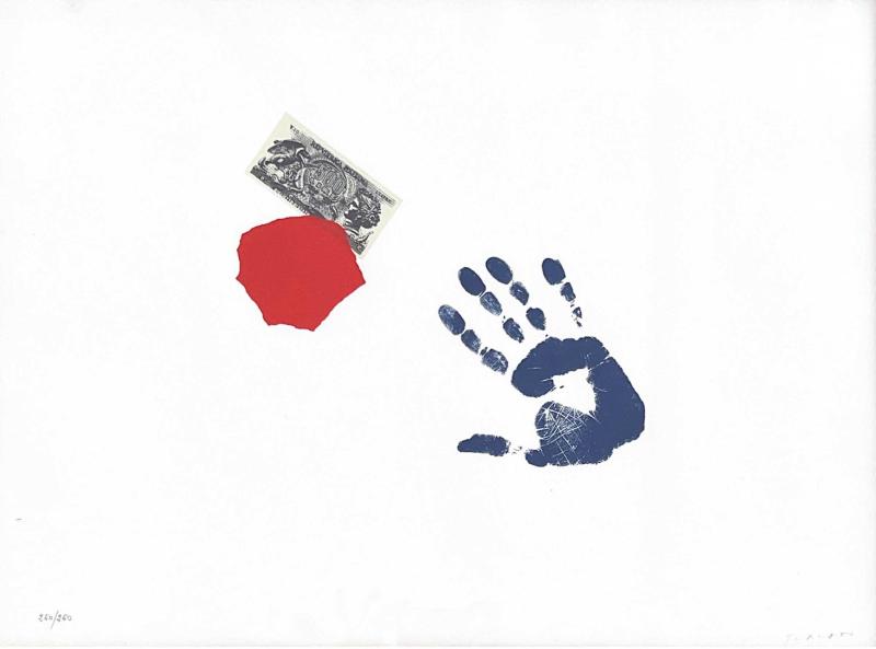 Giulio Turcato, Mano Blu Giulio Turcato, Mano Blu