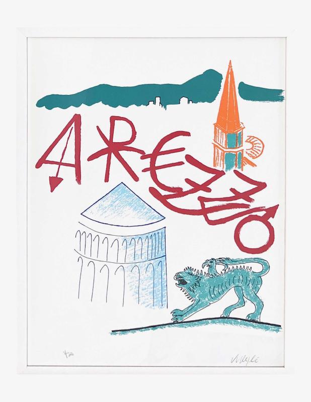 Jacques Villegle, Arezzo Jacques Villegle, Arezzo
