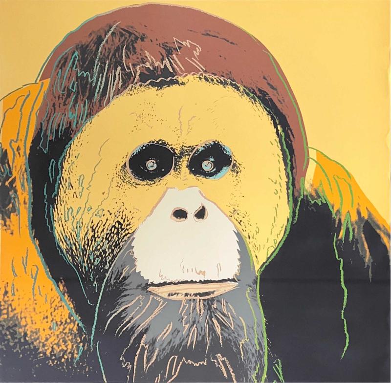 Andy Warhol, Orangotango