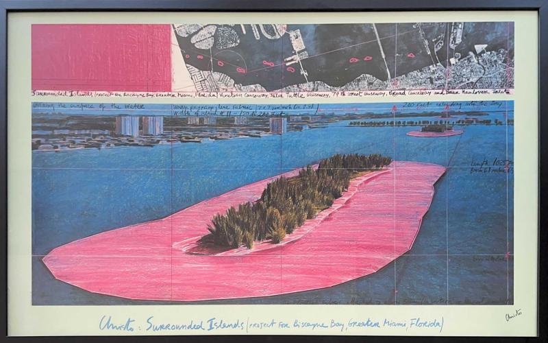 Christo and Jean Claude, Surrounded Islands, Biscayne Bay, Greater Miami, Florida