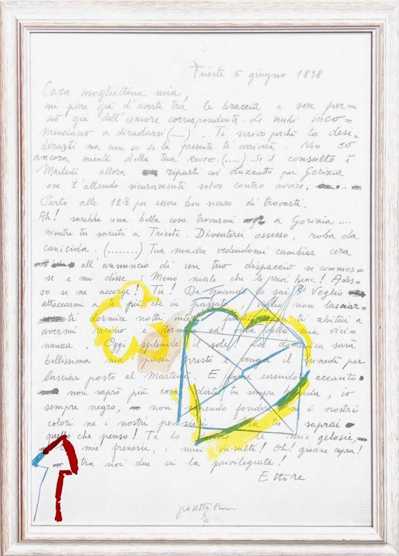 Giosetta Fioroni, Lettera d’amore