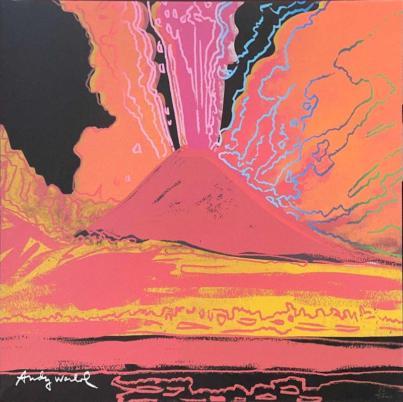 Da Andy Warhol, Vulcano Vesuvio Da Andy Warhol, Vulcano Vesuvio