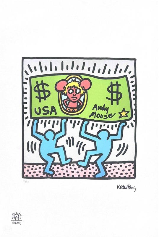 Da Keith Haring, Dollar Andy Mouse