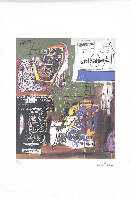 Da Jean-Michel Basquiat, Senza titolo Da Jean-Michel Basquiat, Senza titolo