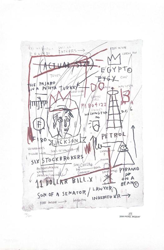 Da Jean-Michel Basquiat, Senza titolo Da Jean-Michel Basquiat, Senza titolo