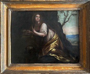 Ippolito Scarsella (Ferrara 1550 - 1620), Ambito di, Santa Maddalena Ippolito Scarsella (Ferrara 1550 - 1620), Ambito di, Santa Maddalena