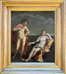 Seguace di Guido Reni (Bologna 1575 –  1642), Bacco e Arianna