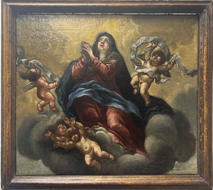 Cosimo Ulivelli (Firenze 1625 – Santa Maria al Monte 1705), Attribuito a, Madonna Assunta