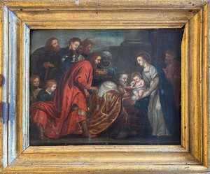 Pittore veneto della fine del XVI secolo, Adorazione dei Magi