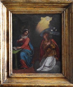 Pittore fiammingo del XVII secolo, Annunciazione