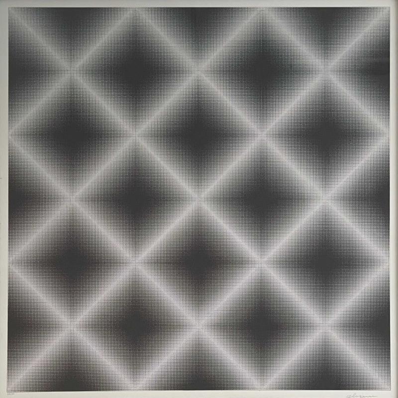 Getulio Alviani, Testura grafica per ortogonale