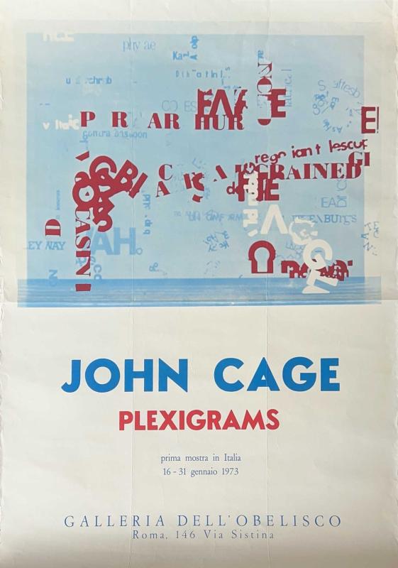Poster di John Cage, Plexigrams