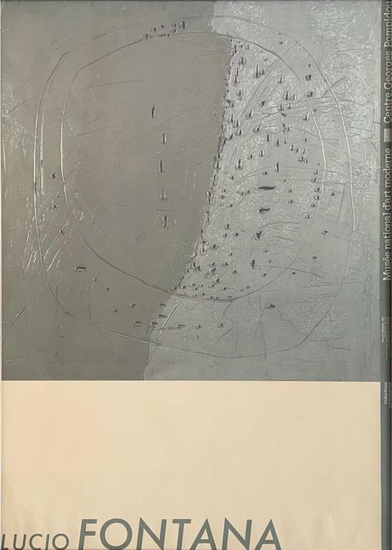 Poster di Lucio Fontana, Concetto spaziale