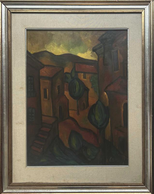 Alfonso Capocci, Paesaggio ciociaro Alfonso Capocci, Paesaggio ciociaro
