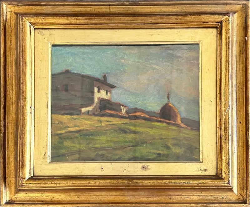 Raffaello Gambogi (Livorno 1874 - 1943), Attribuito a, Paesaggio Raffaello Gambogi (Livorno 1874 - 1943), Attribuito a, Paesaggio