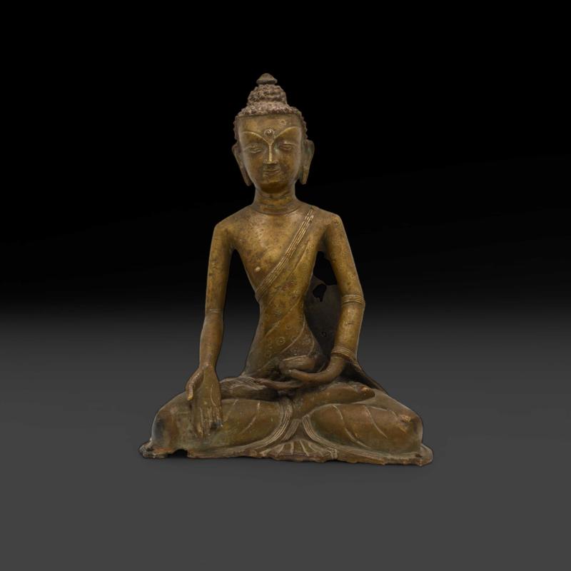 Buddha cinese in bronzo