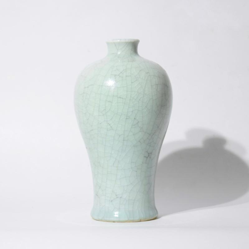 Vaso cinese craquelè celadon