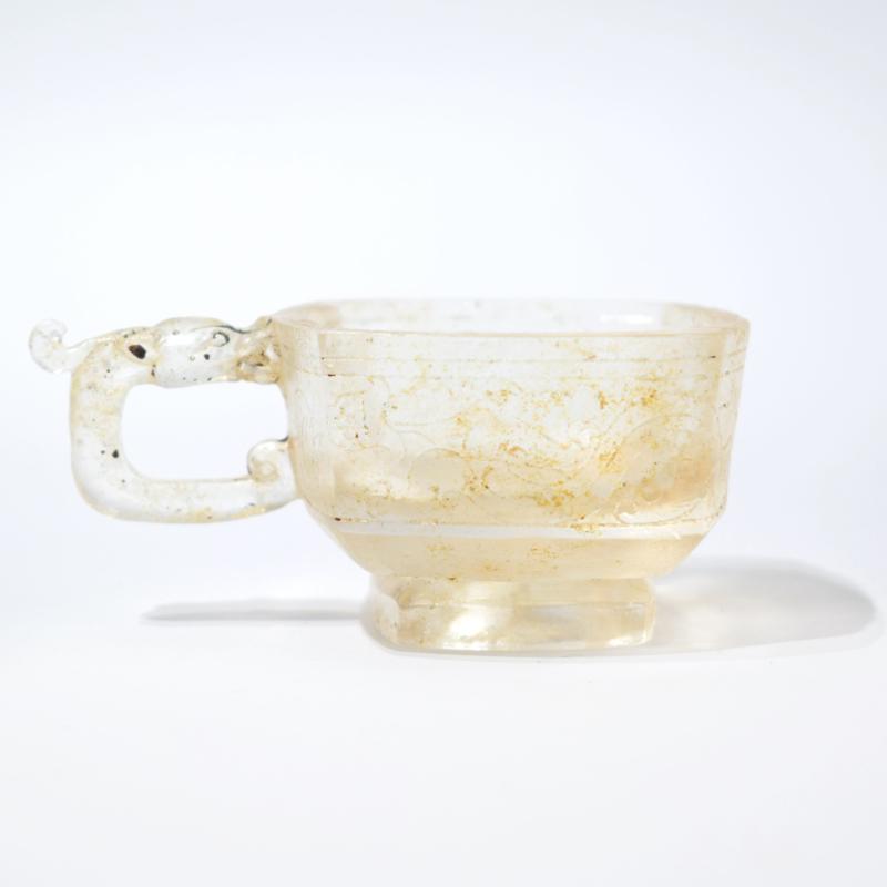 Tazza cinese in vetro