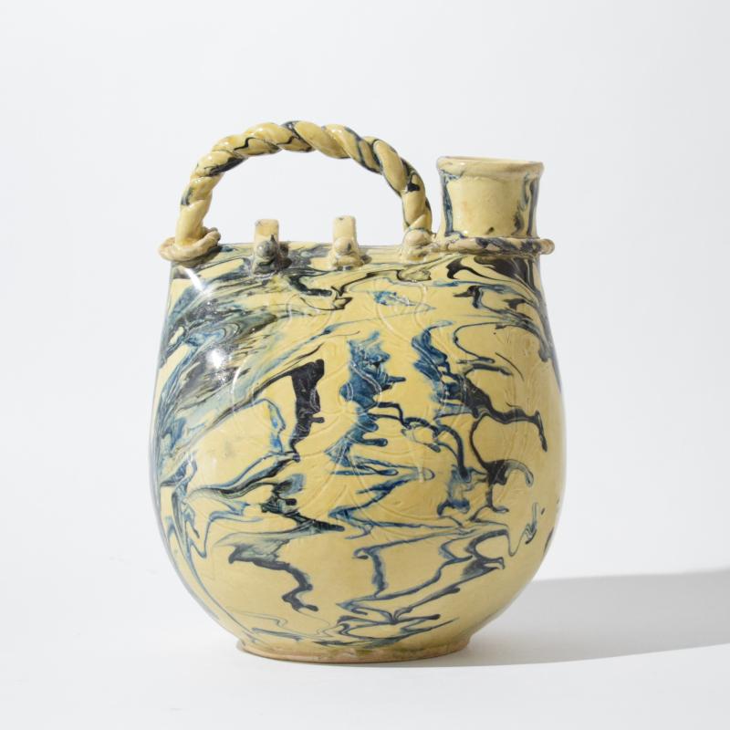 Versatoio cinese in maiolica