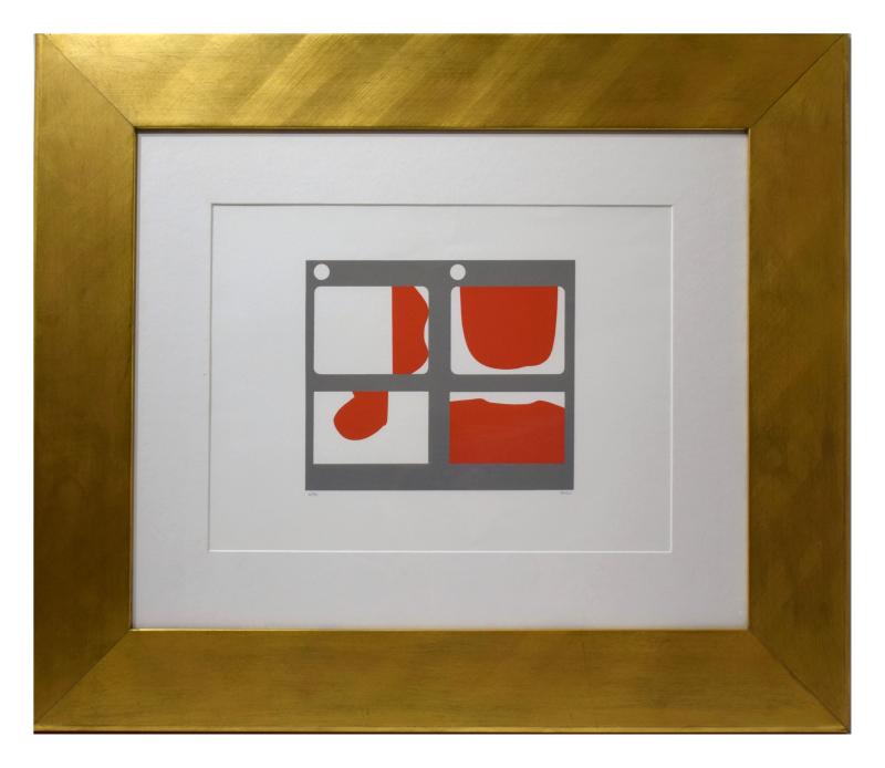 Alberto Burri, Lettera E,