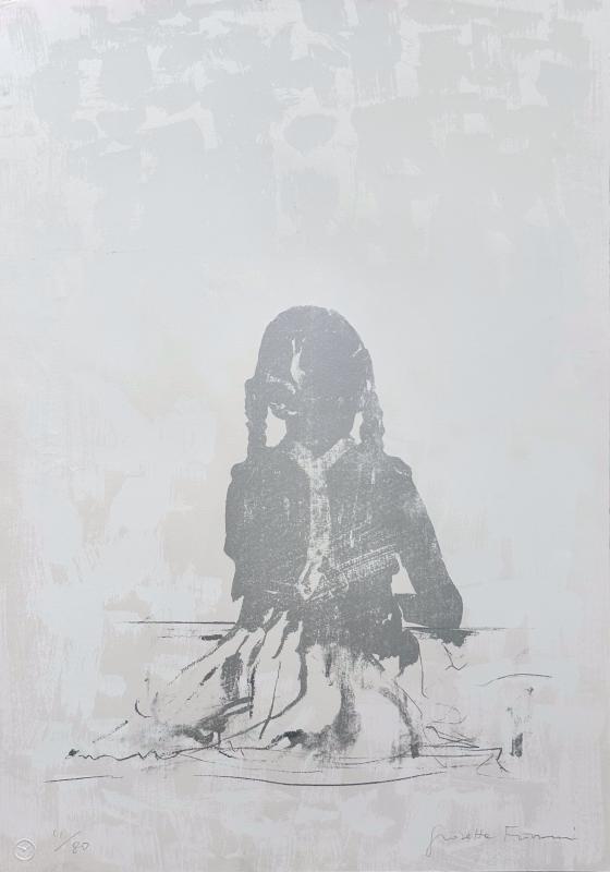 Giosetta Fioroni, Self-portrait at seven years old