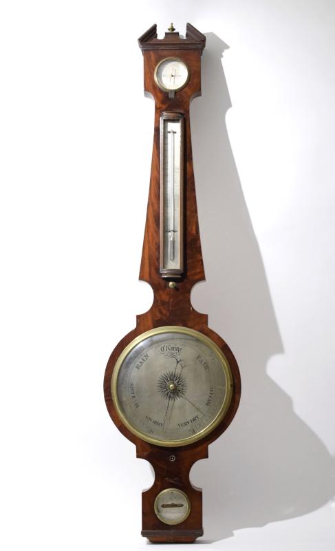 Bel barometro a ruota inglese Bel barometro a ruota inglese