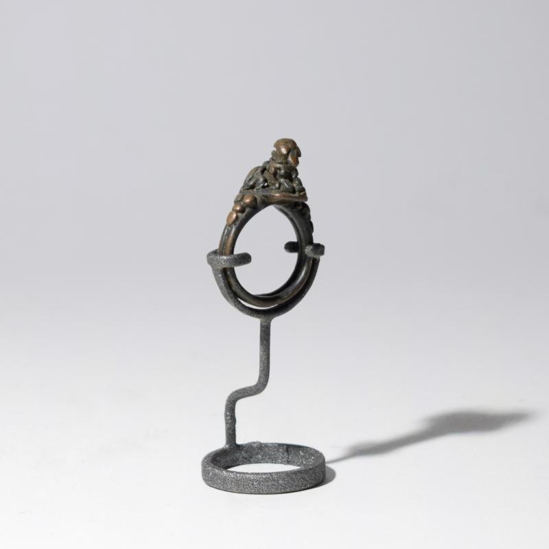 Anello Votivo con Raffigurazione del Toro Nandi Anello Votivo con Raffigurazione del Toro Nandi