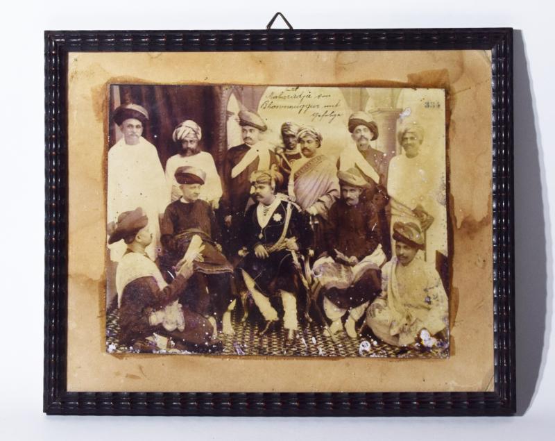 Maharaja di Bhavnagar e la sua Corte Maharaja di Bhavnagar e la sua Corte