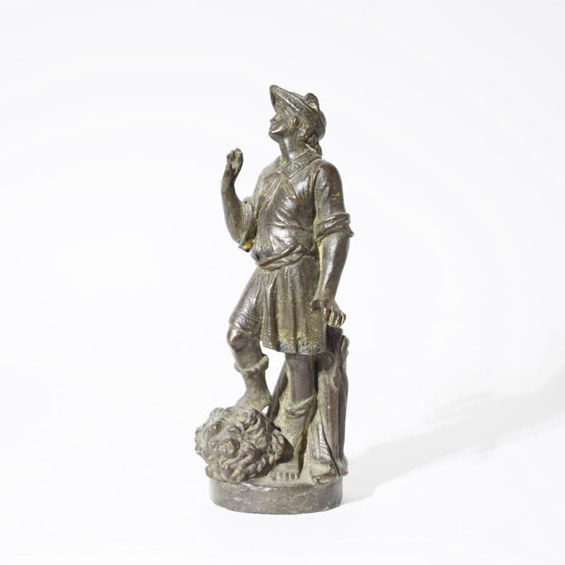 Bronzetto raffigurante il Re Davide Bronzetto raffigurante il Re Davide